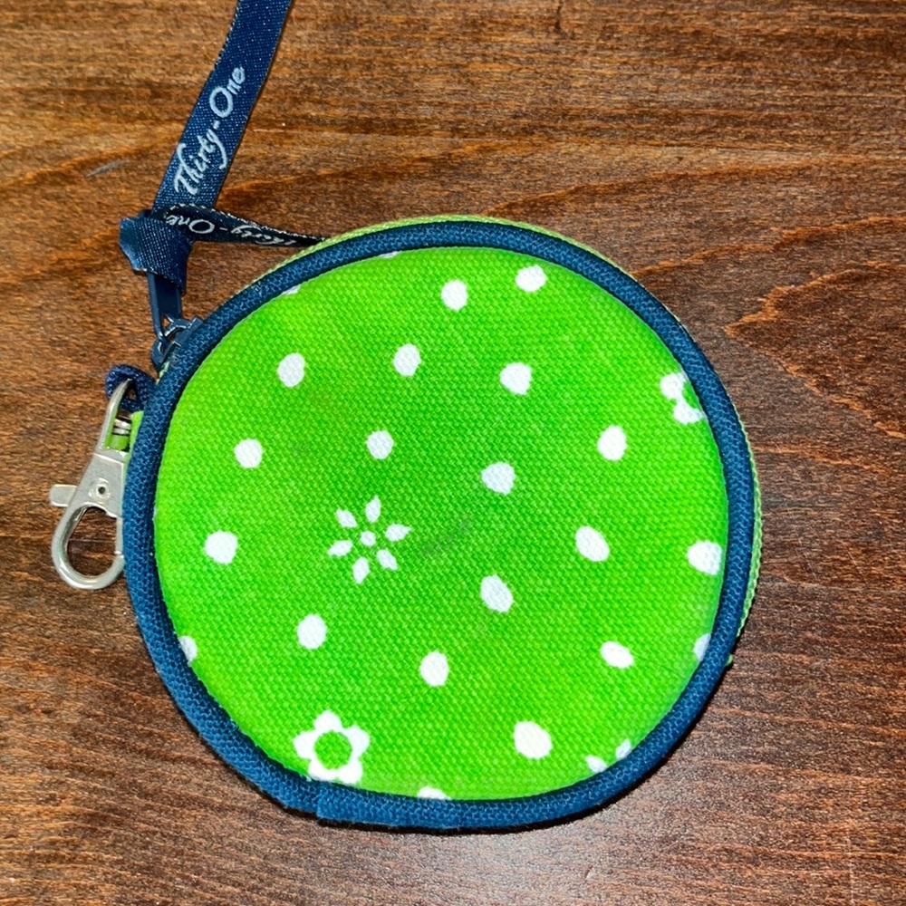 Round Coin Purse Keychain